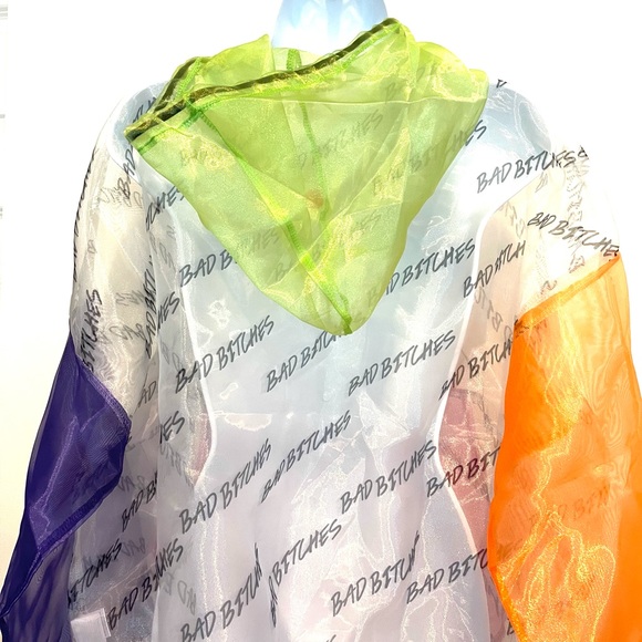 Mesh Jacket, vibrant colorful - Picture 3 of 3